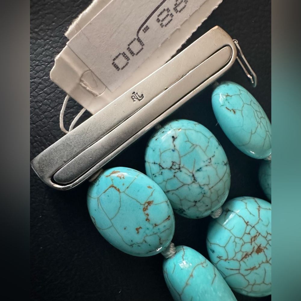 New Lauren Ralph Lauren Turquoise Bracelet - Picture 4 of 10